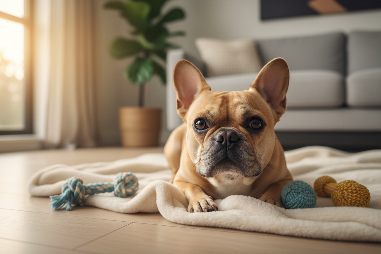 Bouledogue Français attachant