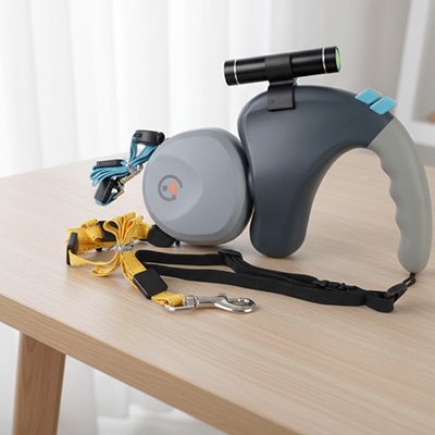 Laisse Double pour 2 Chiens | RobustPromenade - Anti - Emmêlement & Sécurisée - Mon Empire Canin