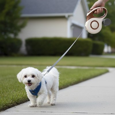 Laisse Enrouleur Chien - Liberté Contrôlée pour Balades Quotidiennes - Mon Empire Canin
